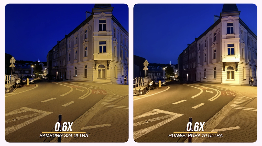 Samsung S24 Ultra vs Huawei P70 Pura Ultra